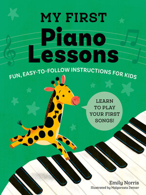 cover image of My First Piano Lessons